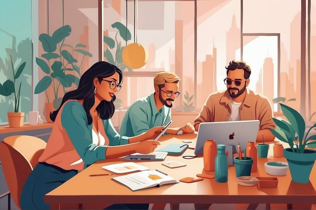 Product testing with a small customer group