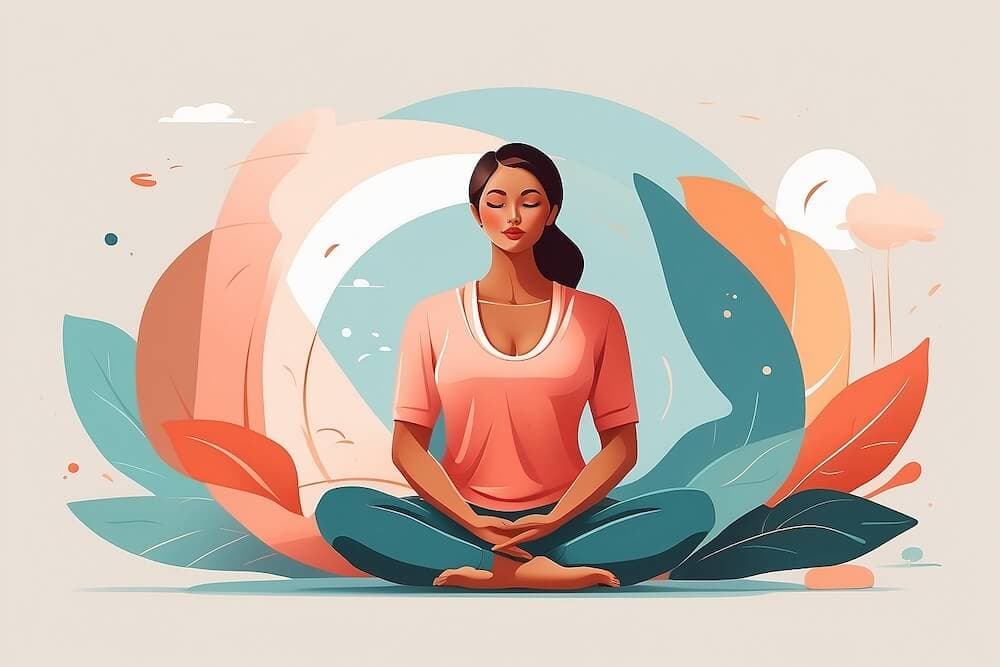 Micropreneur finding balance through yoga